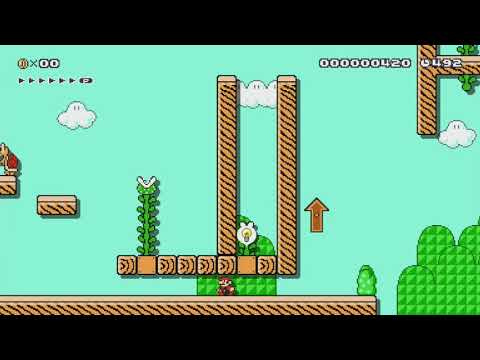 マリオのアスレチックタイム by ARALE - SUPER MARIO MAKER - NO COMMENTARY 1bi