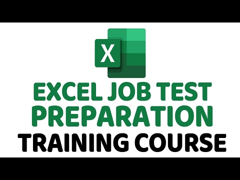 How to Pass EXCEL TEST FOR JOB INTERVIEW - Complete Training Course
