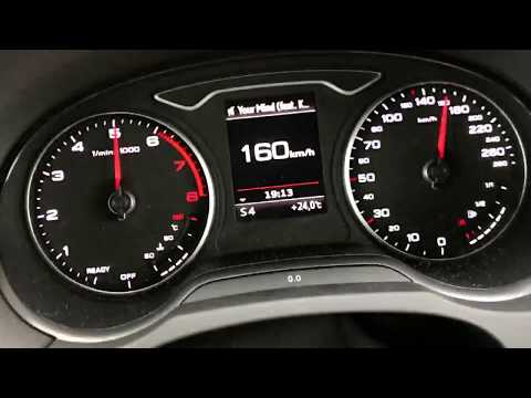 Audi A3 2.0 TFSI QUATTRO (190hp) 2017 ACCÉLÉRATION 0-172km/h