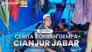Kisah Pilu Korban Gempa Cianjur Tidur Berdempetan di Tenda Pengungsian, Air Bersih Jadi Kendala
