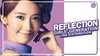 Girls’ Generation (少女時代) – Reflection | Line Distribution (All Vocals)