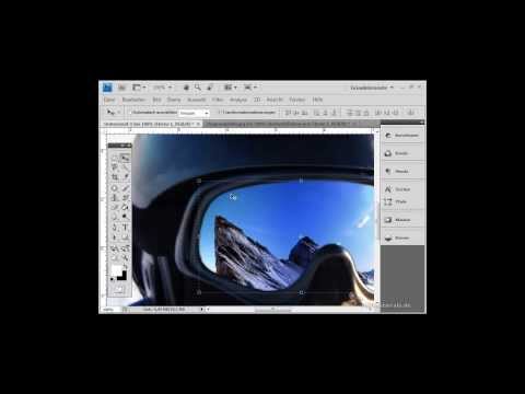 Photoshop Tutorial: Spiegelungen und Reflexionen auf Brillen entfernen oder Glas austauschen