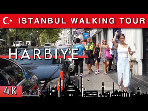 🇹🇷 ISTANBUL | HARBIYE Walking tour | August 2023 | 4K HD•60 fps