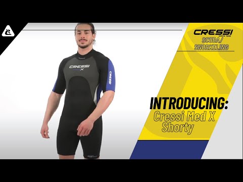 Wetsuit 2.5mm Cressi Sub Med X Shorty Junior XS 6-7 years