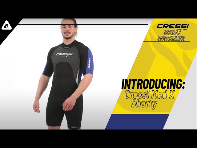 Video Teaser für Introducing : Cressi Med X – A shorty one-piece wetsuit for water sports and tropical seas