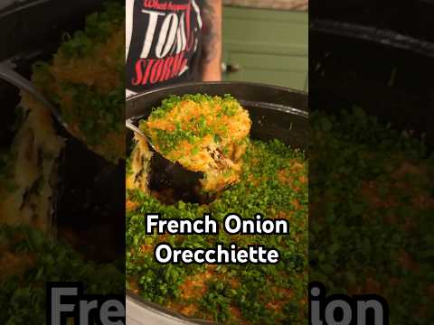 Full recipe in the description for Ham’s French Onion Orecchiette