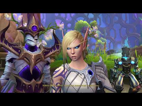 Alleria Confronts Locus Walker In Game Cutscene - Patch 11.2.0