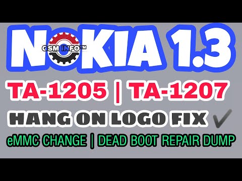 NOKIA 1.3 │TA-1205 │DEAD BOOT REPAIR │eMMC CHANGE FULL DUMP │ISP PIN OUT │SCREEN and FRP LOCK RESET