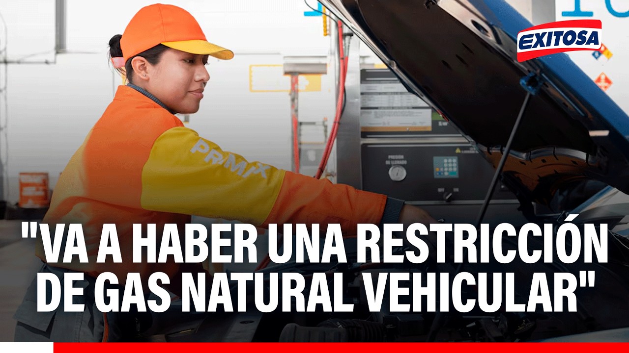 🔴🔵 María Peñaloza Pizarro: "Va a haber una restricción de Gas Natural Vehicular"