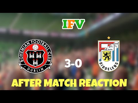 Bohemians 3-0 Dudelange FC | Europa Conference League Qualifier | REACTION