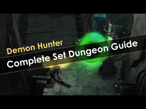 Diablo 3 Complete Demon Hunter Set Dungeon Guide (Marauder, Natalya's, Unhallowed Essence, Shadow)