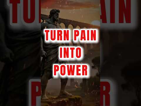 How to Turn Pain Into Power | Stoic Wisdom