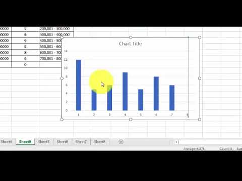 Histogram: How to change the x axis values in Excel