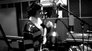 Bridget Pross Recording at Airwaves Studio July 2013'