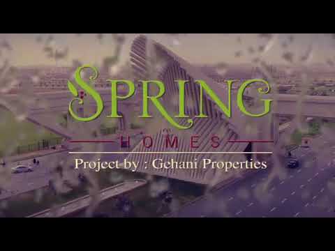 Spring Homes – 125 SQY Luxury Villas in Bahria Town Karachi