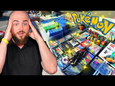 SIE LAGEN EINFACH DA! Pokémon Flohmarkt Karten