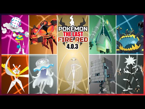 Localização Das Ultra Beasts - Pokémon The Last Fire Red V4.3 (GBA)
