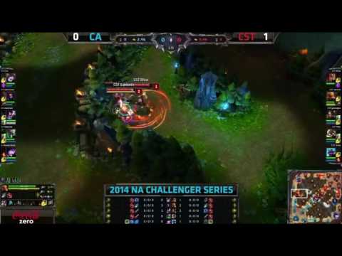 ♠ SEASON 4 ♠ || Coast vs Curse Academy Mancloud & SaintVicious  Game 2 NA Challenger Summer 2014