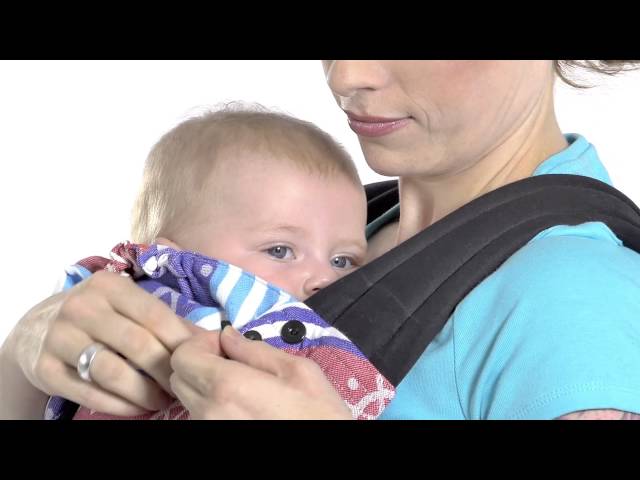 Video Teaser für kokadi TaiTai Vorne Tragehilfe Bindeanleitung Babycarrier Carrier