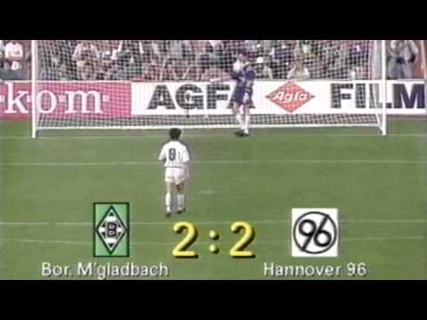 Hannover 96 - Borussia M´Gladbach | Pokalfinale 1992 | Das Elfmeterschießen