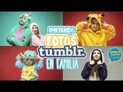IMITANDO fotos TUMBLR en FAMILIA // Sorteo sesión de FOTOS con FAMILUKIS