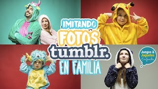 Sesión de fotos familiares al estilo Tumblr