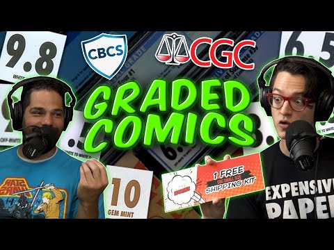 We're Chatting Comic Books Stuck in Plastic! | CGC & CBCS Graded Comic Discussion ft.GoldenAgeGuru