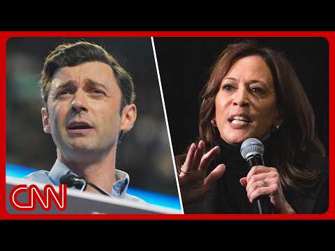 Live: Kamala Harris campaigns with Senator Jon Ossoff in Atlanta