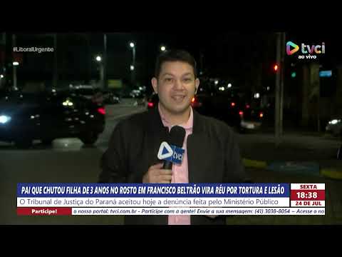 PAI QUE CHUTOU FILHA DE 3 ANOS NO ROSTO EM FRANCISCO BELTRÃO VIRA RÉU POR TORTURA E LESÃO
