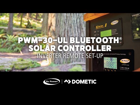 PWM 30 Controller Inverter Remote Set Up