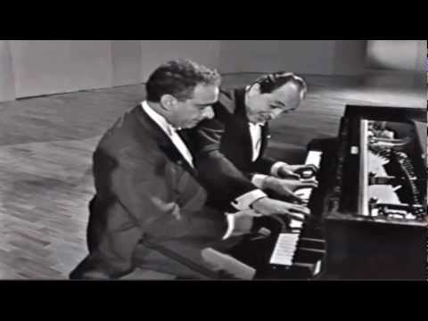 Hungarian Rapsody No. 2 - Liszt by Victor Borge and Leonid Hambro