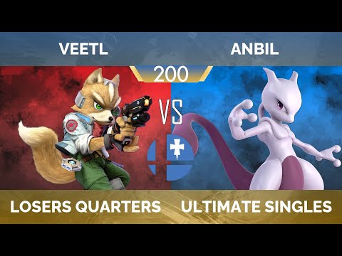 RogaSmash 200: SSBU Losers Quarters – Veetl (Fox) vs Anbil (Mewtwo)