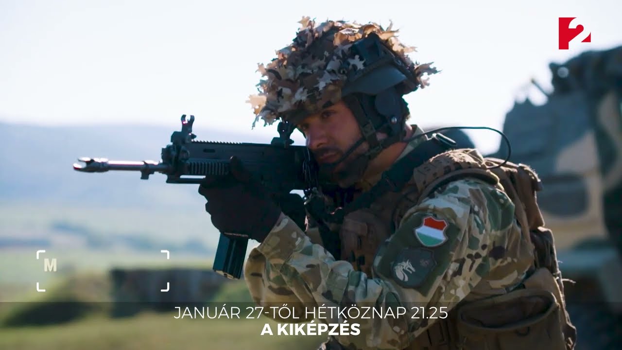A Kiképzés - vadonatúj katonai sport-reality hétfőtől hétköznap 21:25-kor a TV2-n!