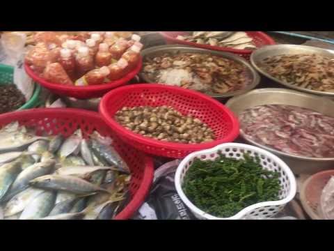 New Cambodian Food Market In Phnom Penh - Natural Living In Asian Market - Market Food In My Village