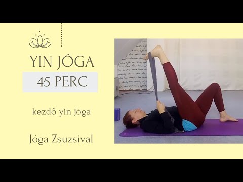 45 perc YIN JÓGA - KEZDŐ YIN jóga