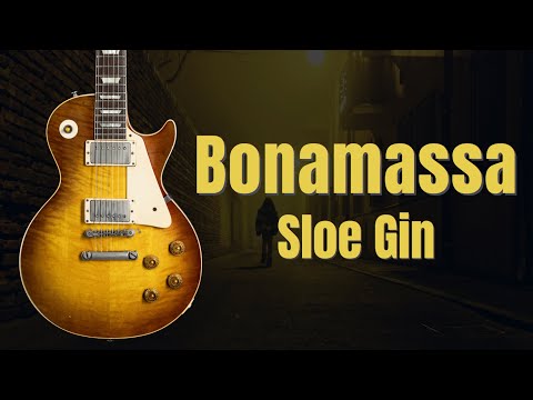 Awesome Blues Rock Guitar Backing Track - Joe Bonamassa - Sloe Gin