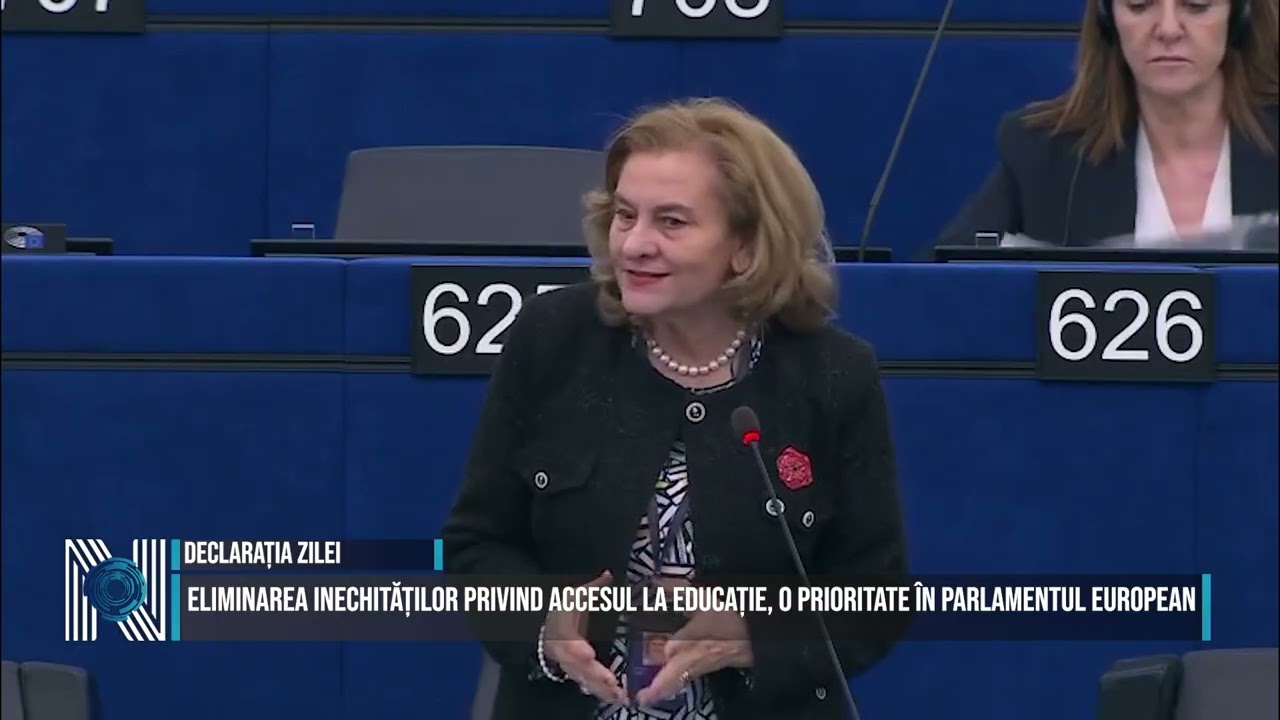 ELIMINAREA INECHITĂȚILOR PRIVIND ACCESUL LA EDUCAȚIE, O PRIORITATE ÎN PARLAMENTUL EUROPEAN