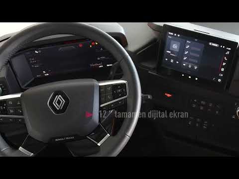 Dijital Gösterge İle İşte Renaut Trucks T 2024 !