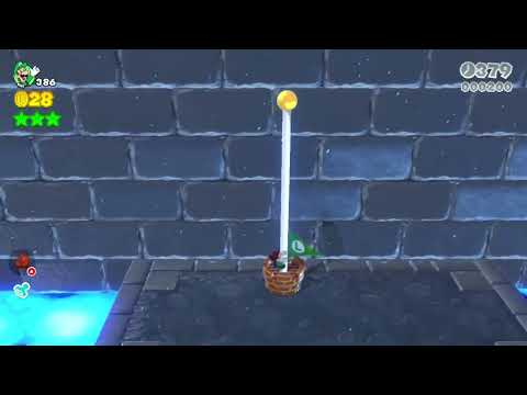 Super Mario 3D World (Switch) 7-4 Itemless Speedrun - Time: 21 (Former WR)