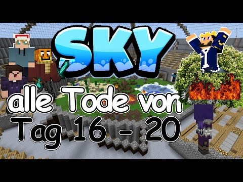 Minecraft Sky Day 16-20 Highlights - All Deaths - MPZ
