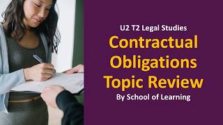 Essentials of Australian Contract Law (Contractual Obligations Topic R