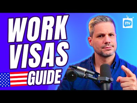 🇺🇸 10 Work Visas: Complete Guide 2024!