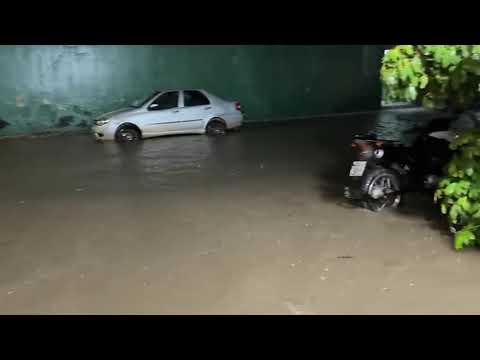 FORTE CHUVA ATINGE TABULEIRO DO NORTE E CAUSA TRANSTORNOS NO SERTÃO DO CEARÁ