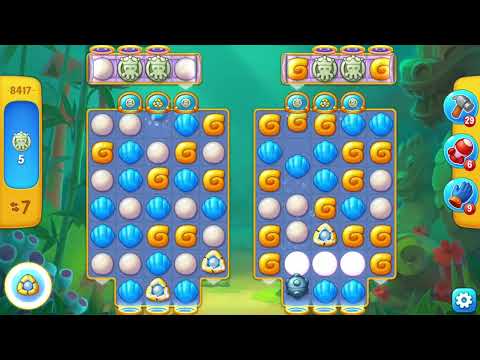 [FISHDOM Walkthrough] Level 8417 (Qua màn - Fishdom)