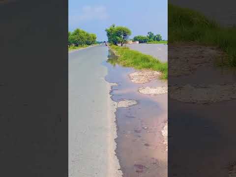flood in my village, Joana Bangla, Muzaffargarh - Jhang Road. #flood #floodupdate #pakistan