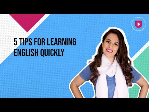 How to learn English quickly