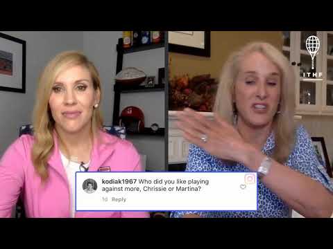 Hall of Fame Live - Tracy Austin - Chrissie or Martina?