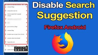 How to disable search suggestion on Google Chrome on Android Mobile?