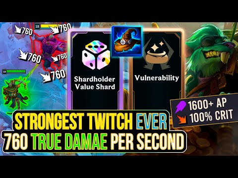 🐀 Most OP Twitch Ever | 760 True DPS Burn + 5000 DMG E | A to Z Arena 5.0