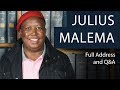 Julius Malema Full Address And Q A Oxford Union